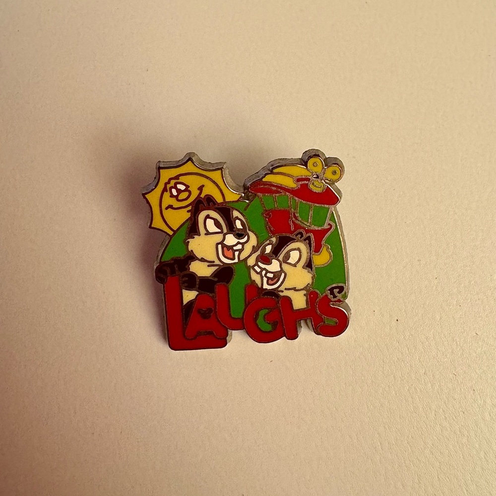 Disney Pins - Chip and Dale Laughs Pin Hidden Mickey Dreams Collection 2007
